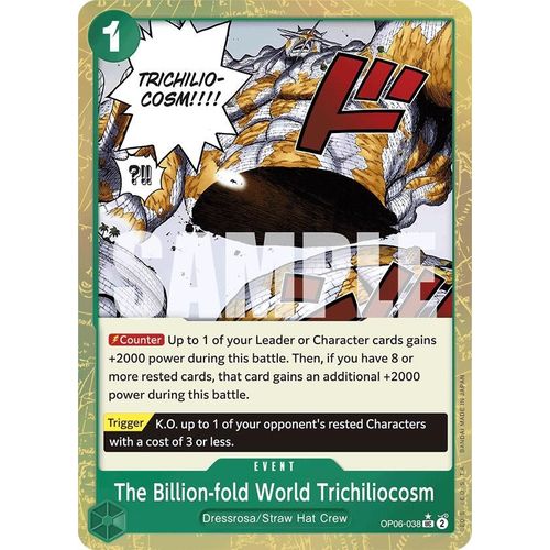 The Billion - fold World Trichiliocosm (Textured Foil) (OP06 - 038) [Premium Booster - The Best - ] - PokéBox Australia