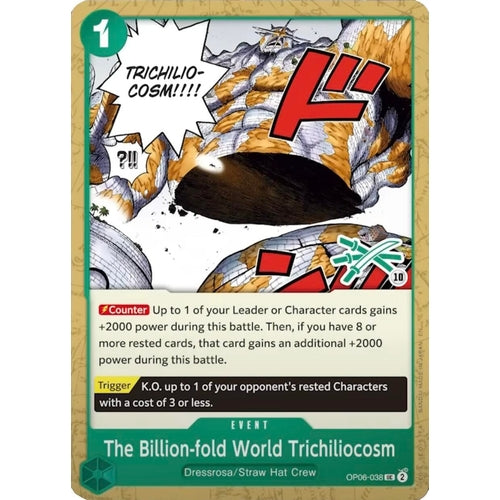 The Billion - fold World Trichiliocosm (Zoro Deck) (OP06 - 038) (Learn Together Deck Set) - PokéBox Australia
