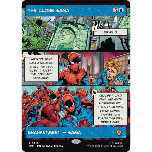 The Clone Saga (Borderless) (219) (Marvel's Spider - Man) - PokéBox Australia