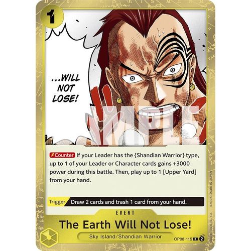 The Earth Will Not Lose! (OP08 - 115) [Two Legends] - PokéBox Australia