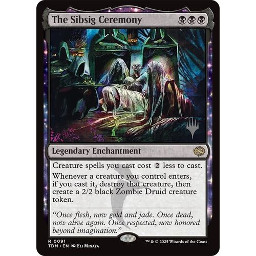 The Sibsig Ceremony (91) (Promo Pack: Tarkir: Dragonstorm) - PokéBox Australia
