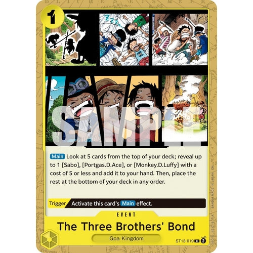 The Three Brothers' Bond (Reprint) (ST13 - 019) (Premium Booster - The Best - Vol. 2) - PokéBox Australia