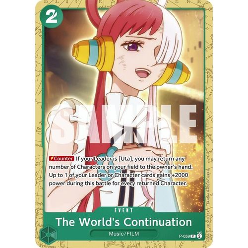 The World's Continuation (P - 059) [Starter Deck 16: GREEN Uta] - PokéBox Australia