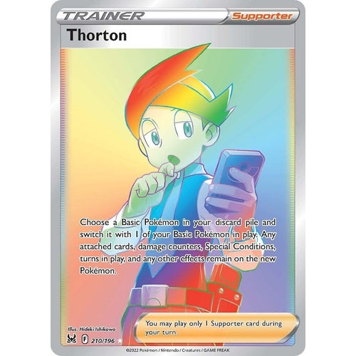Thorton (Secret) (210/196) (SWSH11: Lost Origin) - PokéBox Australia