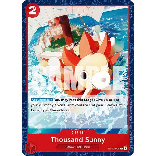 Thousand Sunny (EB02 - 009) (Extra Booster: Anime 25th Collection) - PokéBox Australia