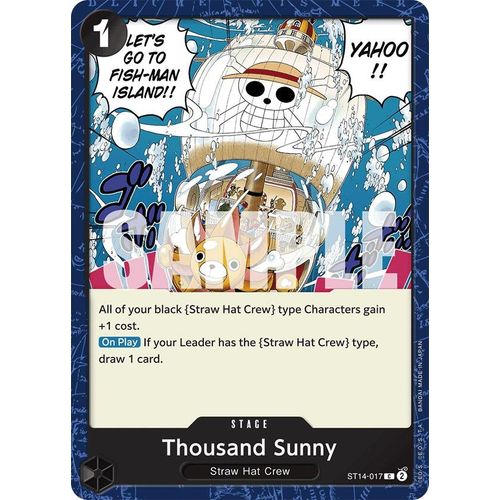 Thousand Sunny (ST14 - 017) [Starter Deck 14: 3D2Y] - PokéBox Australia