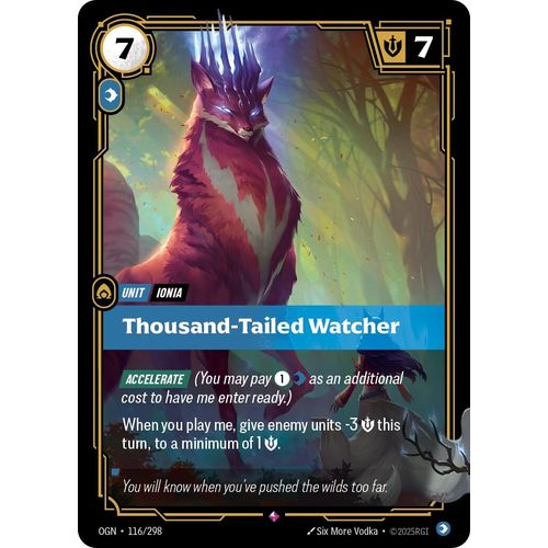 Thousand - Tailed Watcher (116/298) (Origins) - PokéBox Australia