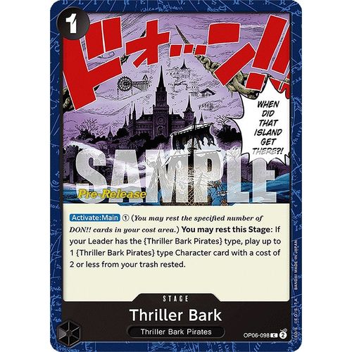 Thriller Bark (OP06 - 098) [Wings of the Captain Pre - Release Cards] - PokéBox Australia