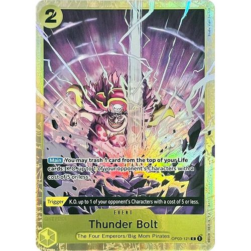 Thunder Bolt (Premium Card Collection - Best Selection Vol. 1 - ) (OP03 - 121) [One Piece Promotion Cards] - PokéBox Australia