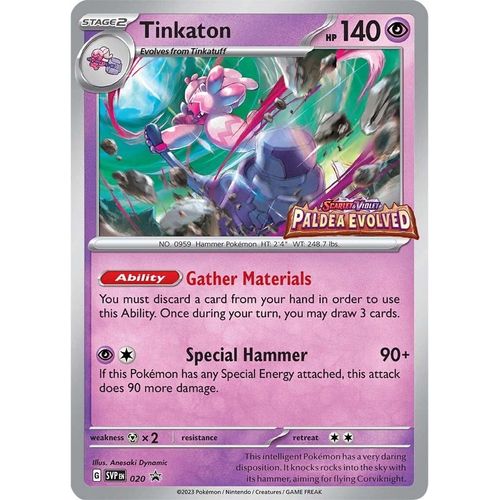 Tinkaton - 020 (Prerelease) (020) (SV: Scarlet & Violet Promo Cards) - PokéBox Australia