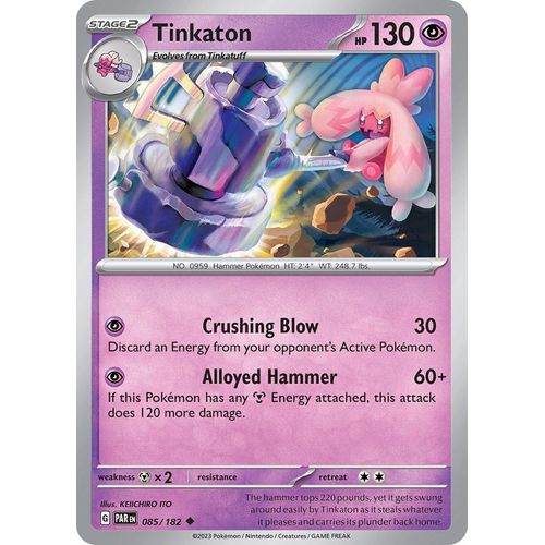 Tinkaton (085/182) [SV04: Paradox Rift] - PokéBox Australia