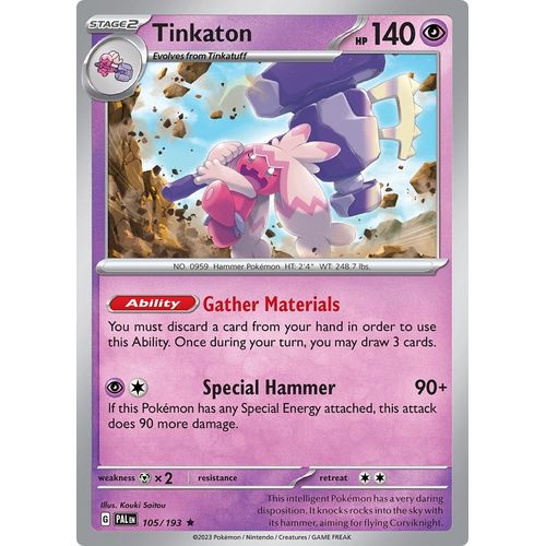 Tinkaton (105/193) [SV02: Paldea Evolved] - PokéBox Australia