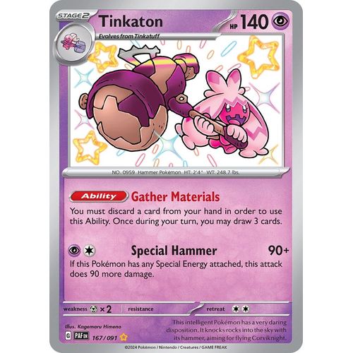 Tinkaton (167/091) [SV: Paldean Fates] - PokéBox Australia