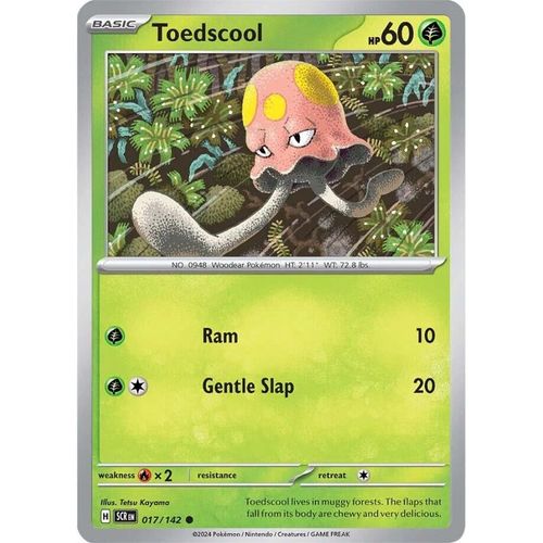 Toedscool (017/142) [SV07: Stellar Crown] - PokéBox Australia