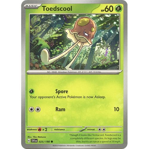 Toedscool (025/198) [SV01: Scarlet & Violet Base Set] - PokéBox Australia