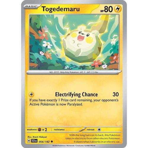 Togedemaru (054/142) [SV07: Stellar Crown] - PokéBox Australia