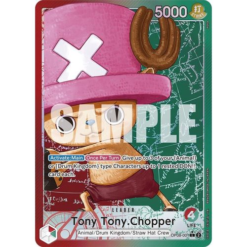 Tony Tony.Chopper (001) (Parallel) (OP08 - 001) [Two Legends] - PokéBox Australia