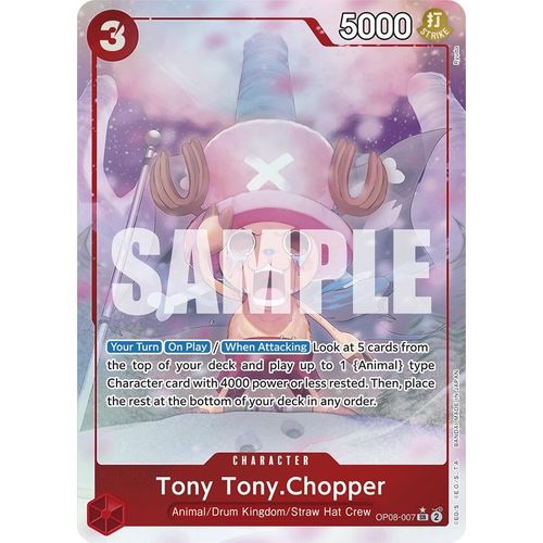 Tony Tony.Chopper (0070) (Parallel) (OP08 - 007) [Two Legends] - PokéBox Australia