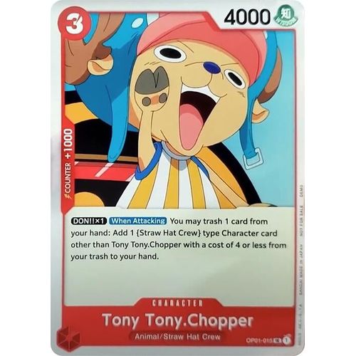 Tony Tony.Chopper (015) (OP01 - 015) [One Piece Demo Deck Cards] - PokéBox Australia