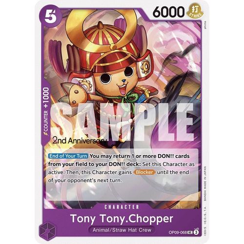 Tony Tony.Chopper (067) (OP09 - 068) [Emperors in the New World: 2nd Anniversary Tournament Cards] - PokéBox Australia