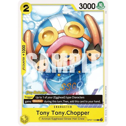 Tony Tony.Chopper (103) (OP07 - 103) [500 Years in the Future Pre - Release Cards] - PokéBox Australia