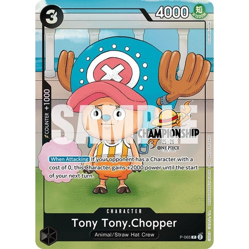 Tony Tony.Chopper (CS 25 - 26 Event Pack Finalist Ver.) (P - 065) (One Piece Promotion Cards) - PokéBox Australia