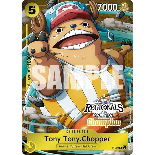 Tony Tony.Chopper (Online Regional Champion Card Set 2025 Vol.2) (P - 089) (One Piece Promotion Cards) - PokéBox Australia