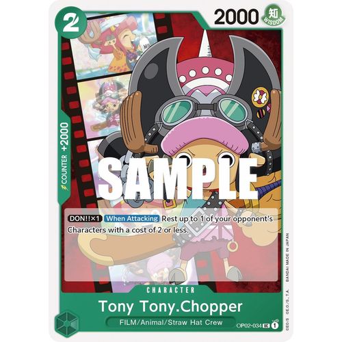 Tony Tony.Chopper (OP02 - 034) [Paramount War] - PokéBox Australia