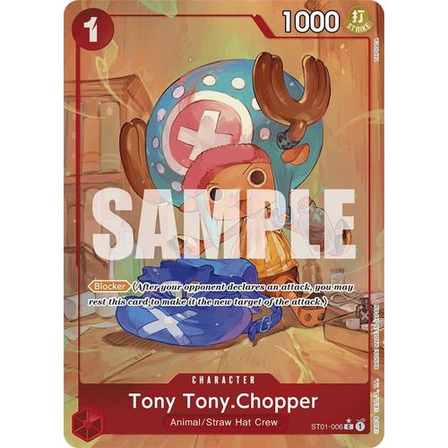 Tony Tony.Chopper (ST01 - 006) (Alternate Art) (ST01 - 006) [Premium Booster - The Best - ] - PokéBox Australia