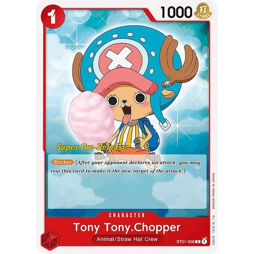 Tony Tony.Chopper (ST01 - 006) [Super Pre - Release Starter Deck 1: Straw Hat Crew] - PokéBox Australia