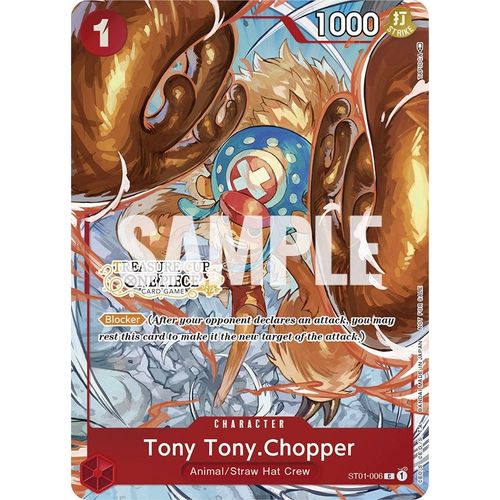 Tony Tony.Chopper - ST01 - 006 (Treasure Cup) (ST01 - 006) [One Piece Promotion Cards] - PokéBox Australia