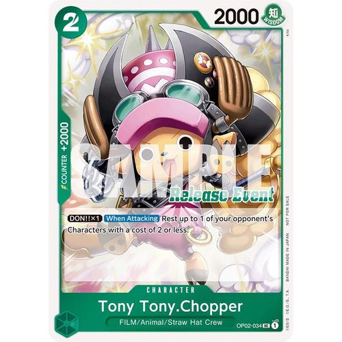 Tony Tony.Chopper (ST15 - ST20 Release Event Winner Pack) (OP02 - 034) [One Piece Promotion Cards] - PokéBox Australia