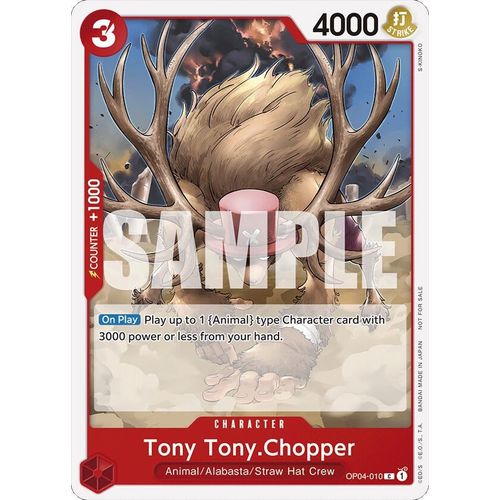Tony Tony.Chopper (Tournament Pack 2024 Oct. - Dec.) (OP04 - 010) [One Piece Promotion Cards] - PokéBox Australia