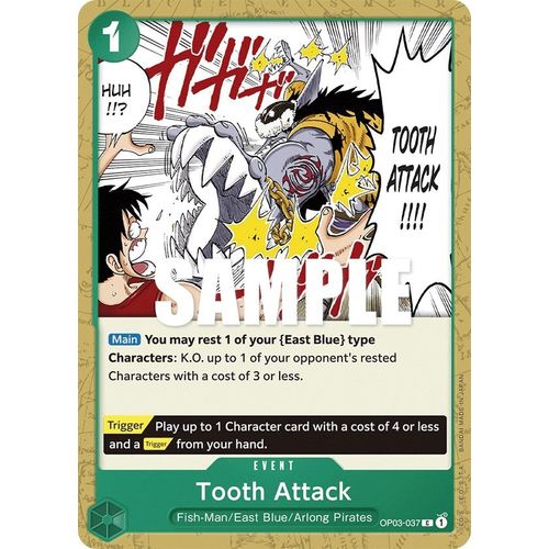 Tooth Attack (OP03 - 037) [Pillars of Strength] - PokéBox Australia