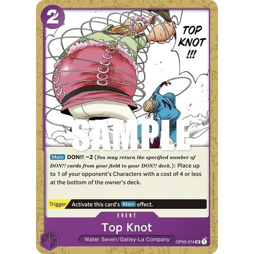 Top Knot (OP03 - 074) [Pillars of Strength] - PokéBox Australia