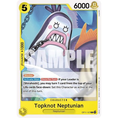 Topknot Neptunian (OP11 - 107) [A Fist of Divine Speed] - PokéBox Australia