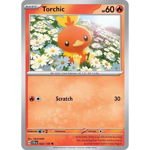 Torchic (022/159) (SV09: Journey Together) - PokéBox Australia