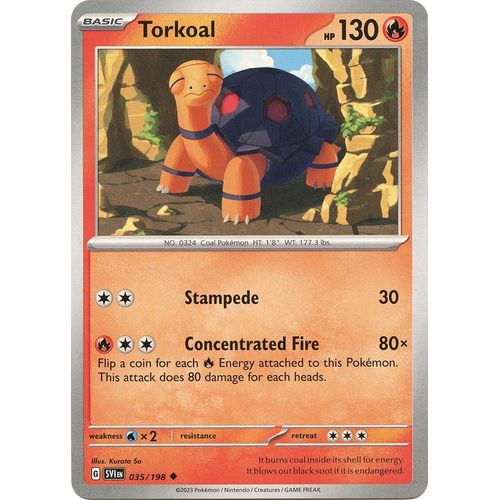 Torkoal (035/198) [SV01: Scarlet & Violet Base Set] - PokéBox Australia