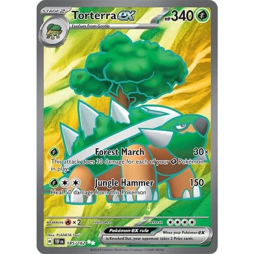 Torterra ex (185/162) [SV05: Temporal Forces] - PokéBox Australia