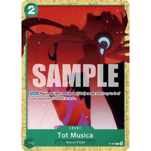 Tot Musica (Starter Deck 11: Uta Deck Battle) (P - 060) [One Piece Promotion Cards] - PokéBox Australia