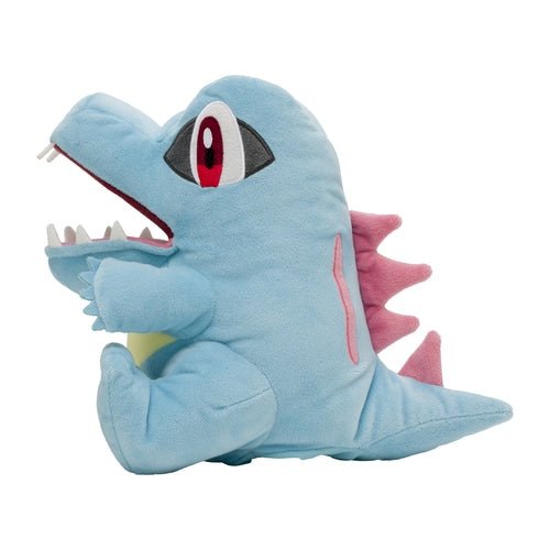Totodile Biting Puppet Plush Toy - Pokémon Centre - PokéBox Australia