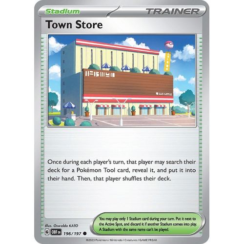 Town Store (196/197) [SV03: Obsidian Flames] - PokéBox Australia