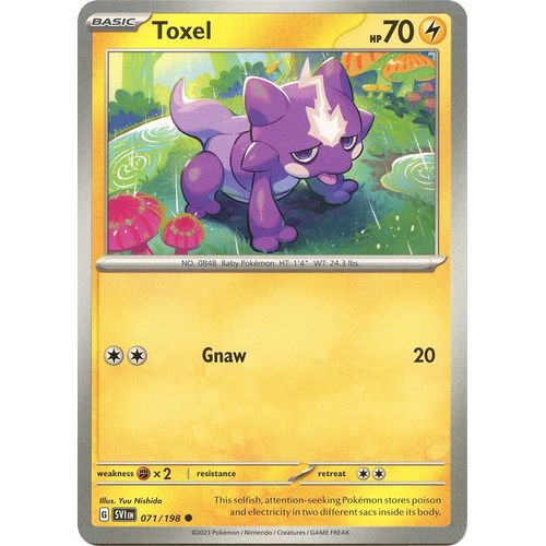 Toxel (071/198) [SV01: Scarlet & Violet Base Set] - PokéBox Australia