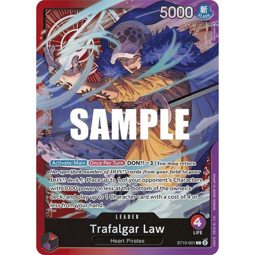 Trafalgar Law (001) (ST10 - 001) [Ultra Deck: The Three Captains] - PokéBox Australia