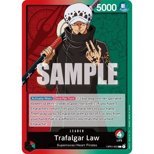 Trafalgar Law (002) (OP01 - 002) [Romance Dawn] - PokéBox Australia