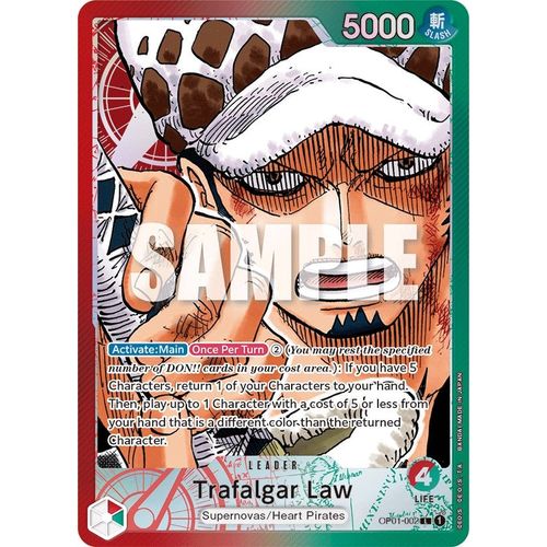 Trafalgar Law (002) (Parallel) (OP01 - 002) [Romance Dawn] - PokéBox Australia