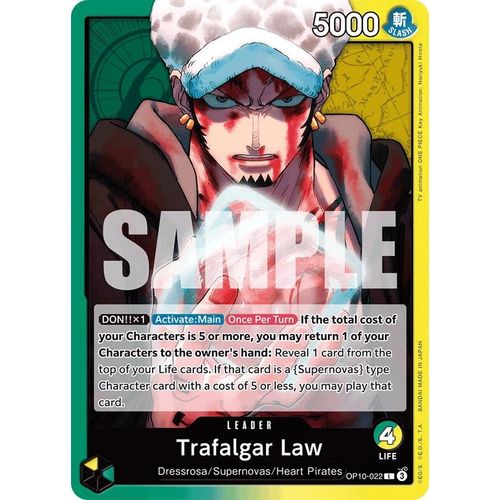 Trafalgar Law (022) (OP10 - 022) [Royal Blood] - PokéBox Australia