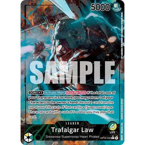 Trafalgar Law (022) (Parallel) (OP10 - 022) [Royal Blood] - PokéBox Australia