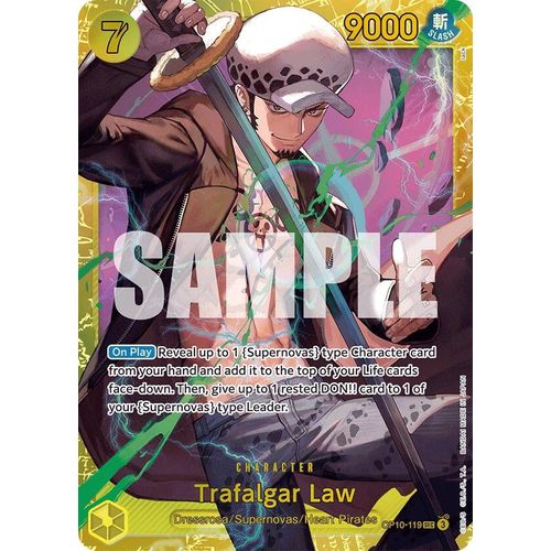 Trafalgar Law (119) (OP10 - 119) [Royal Blood] - PokéBox Australia