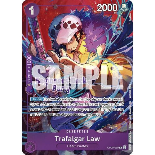 Trafalgar Law (Beginners Deck Party [ST - 23] - [ST - 28] Winner Pack) (OP09 - 069) (One Piece Promotion Cards) - PokéBox Australia